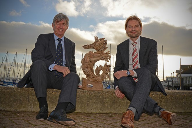 RORC CEO, Eddie Warden Owen and Richard Klabbers, Director of Sevenstar. © RORC/plugphotography.com http://plugphotography.com/